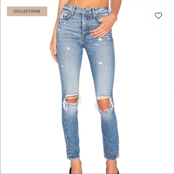 GRLFND high waisted Karolina distressed denim - Picture 2 of 16